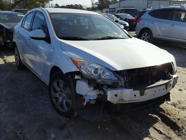 JM1BL1UG1C1508523 - 2012 MAZDA 3 I WHITE photo 1