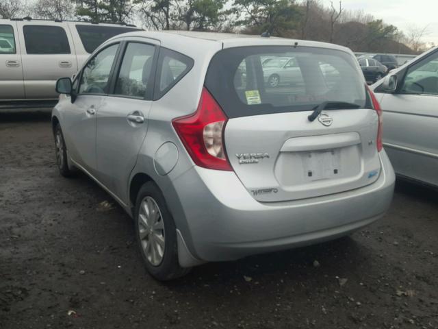 3N1CE2CP9EL404401 - 2014 NISSAN VERSA NOTE SILVER photo 3