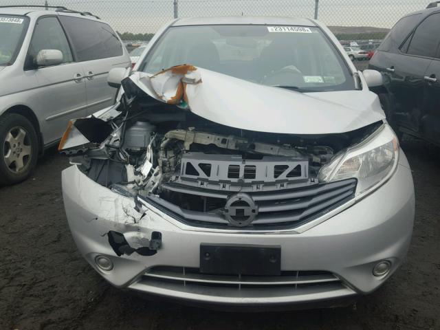 3N1CE2CP9EL404401 - 2014 NISSAN VERSA NOTE SILVER photo 7