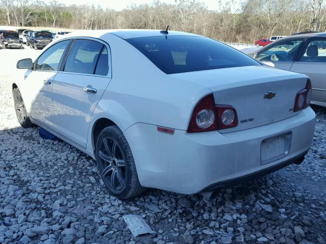 1G1ZK57799F135921 - 2009 CHEVROLET MALIBU LTZ WHITE photo 3