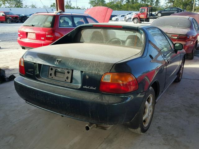 JHMEH6263VS006162 - 1997 HONDA CIVIC DEL GREEN photo 4