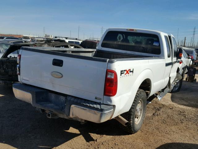 1FT7X2B6XBEC52822 - 2011 FORD F250 SUPER WHITE photo 4