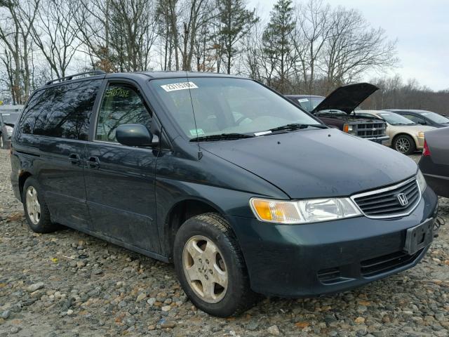 2HKRL18631H608564 - 2001 HONDA ODYSSEY EX GREEN photo 1