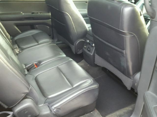 1FMHK8F85BGA20811 - 2011 FORD EXPLORER L BLACK photo 6