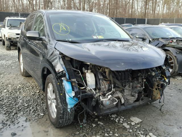 2HKRM3H54CH509688 - 2012 HONDA CR-V EX BLACK photo 1