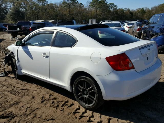 JTKDE177750040085 - 2005 TOYOTA SCION TC WHITE photo 3