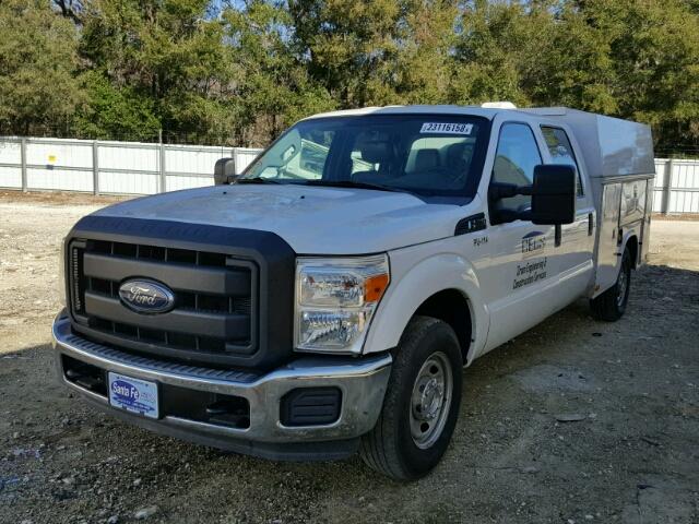 1FD7W2A64FEC17859 - 2015 FORD F250 SUPER WHITE photo 2