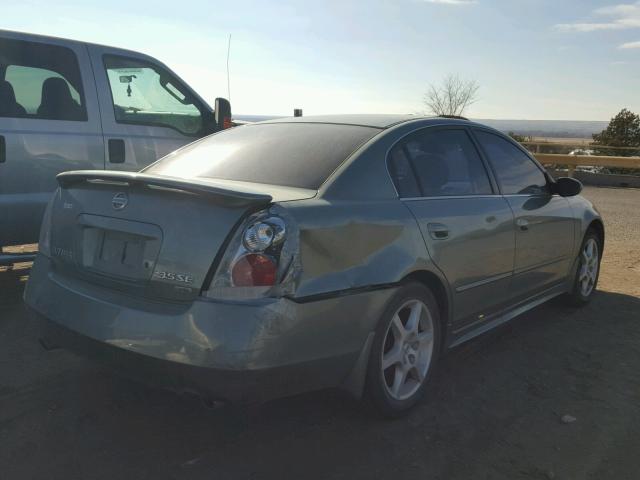 1N4BL11D43C204526 - 2003 NISSAN ALTIMA SE GREEN photo 4