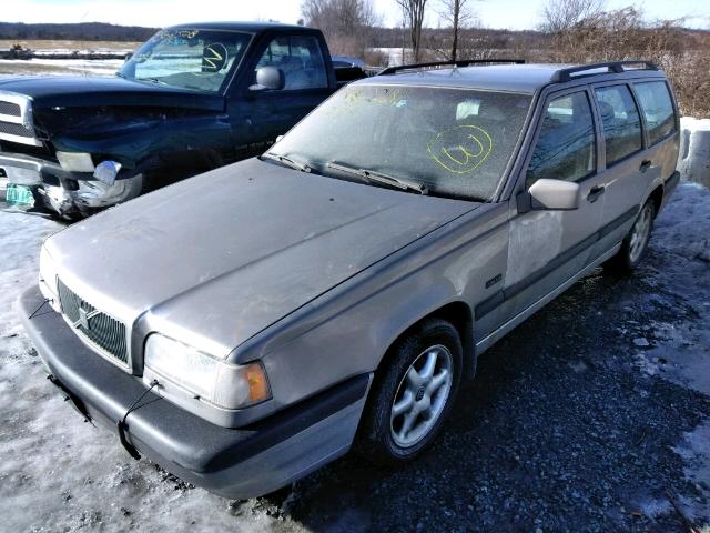 YV1LW5544T2225173 - 1996 VOLVO 850 BASE GRAY photo 2