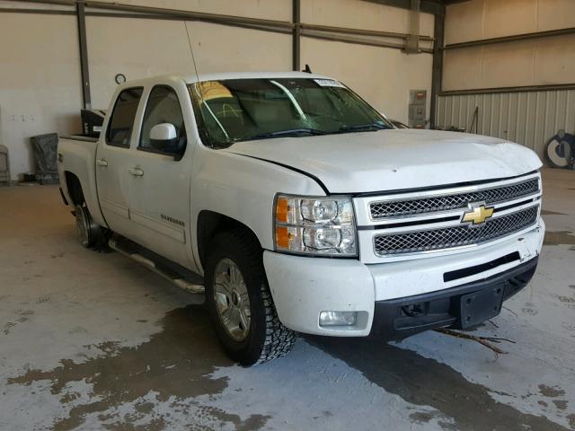 1GCPKTE77CF175881 - 2012 CHEVROLET SILVERADO WHITE photo 1