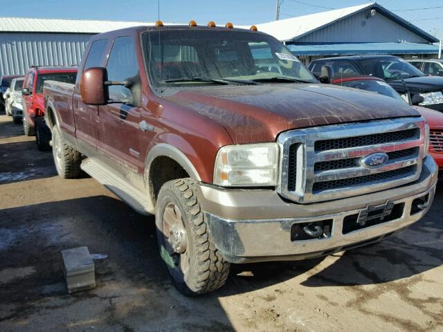 1FTWW31P67EB29654 - 2007 FORD F350 SRW S BROWN photo 1