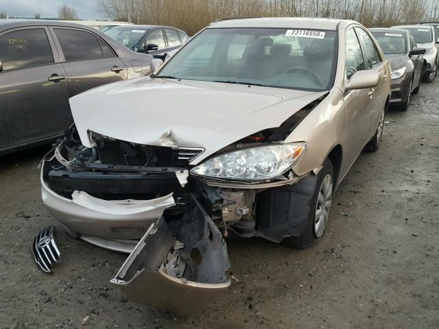 4T1BE30K85U507642 - 2005 TOYOTA CAMRY LE BEIGE photo 2