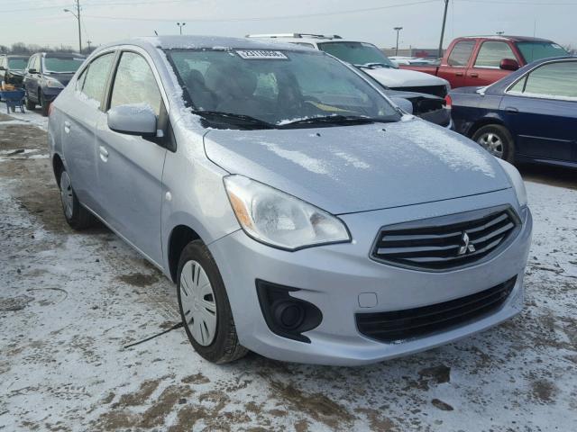 ML32F3FJ0HHF16029 - 2017 MITSUBISHI MIRAGE G4 SILVER photo 1