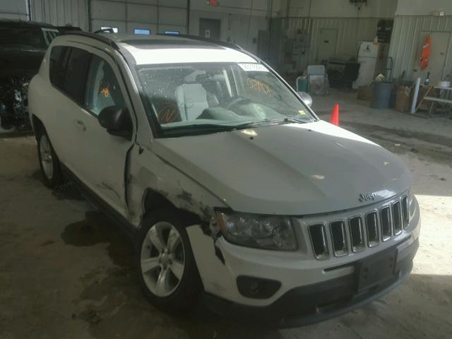 1J4NT1FA9BD170964 - 2011 JEEP COMPASS SP WHITE photo 1