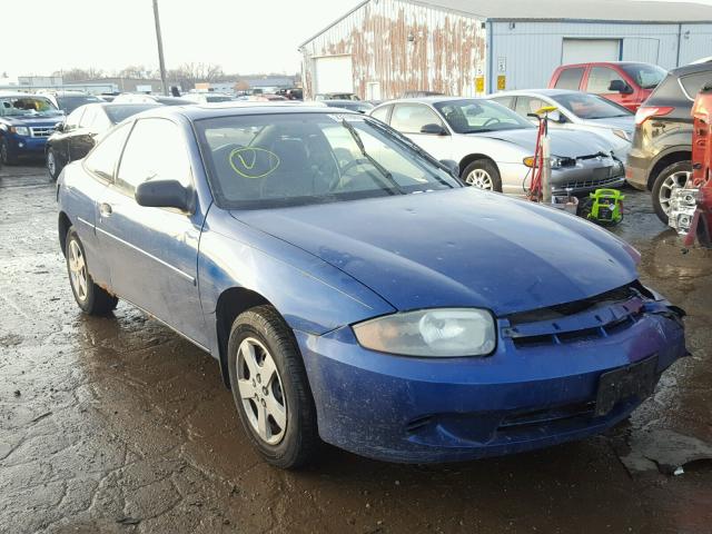 1G1JF12FX37287474 - 2003 CHEVROLET CAVALIER L BLUE photo 1