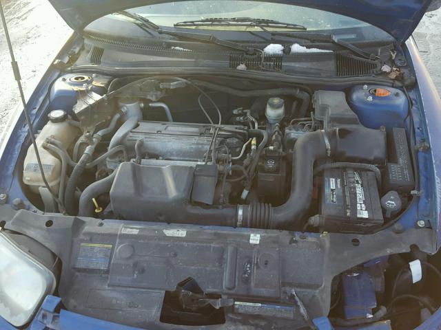 1G1JF12FX37287474 - 2003 CHEVROLET CAVALIER L BLUE photo 7