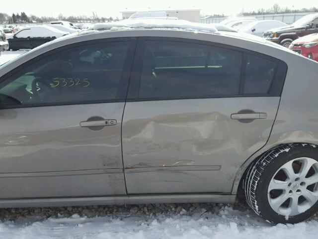 1N4BA41E17C836423 - 2007 NISSAN MAXIMA SE GRAY photo 9