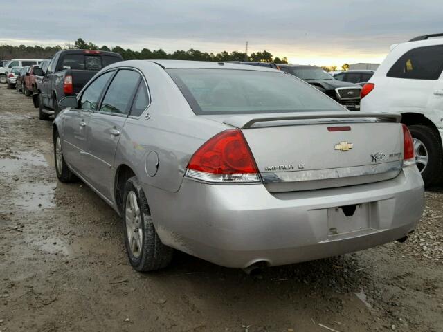 2G1WC58R579254152 - 2007 CHEVROLET IMPALA LT SILVER photo 3