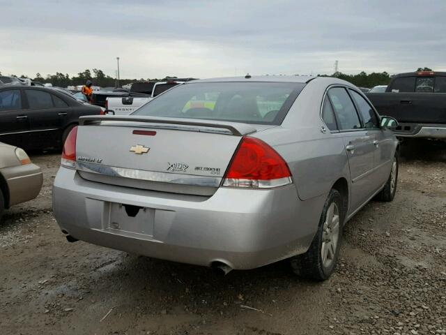 2G1WC58R579254152 - 2007 CHEVROLET IMPALA LT SILVER photo 4