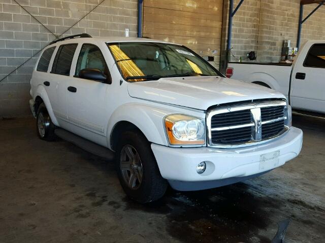 1D4HB48N75F568340 - 2005 DODGE DURANGO SL WHITE photo 1