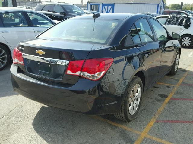 1G1PA5SG4F7127717 - 2015 CHEVROLET CRUZE LS BLACK photo 4