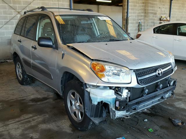 JTEGD20V740001187 - 2004 TOYOTA RAV4 SILVER photo 1