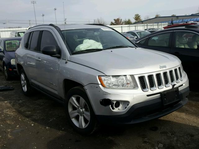 1J4NF1FB9BD136409 - 2011 JEEP COMPASS SP SILVER photo 1