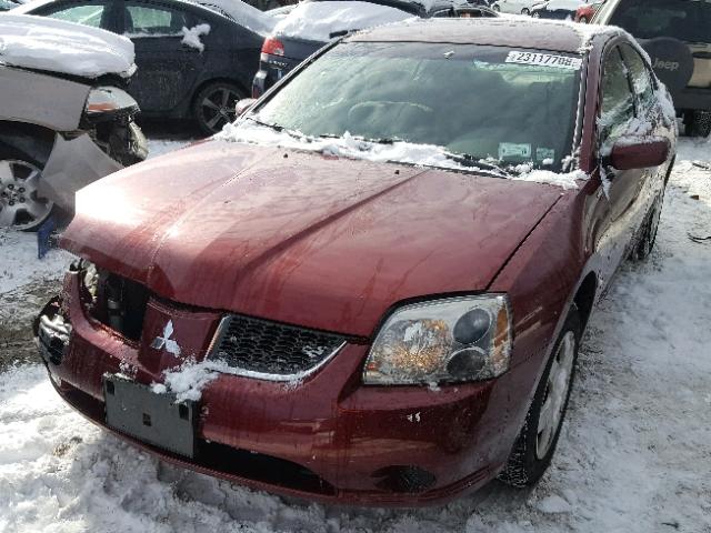 4A3AB36F15E053650 - 2005 MITSUBISHI GALANT ES MAROON photo 2