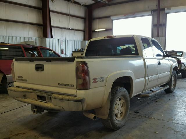 2GCEK19T831188374 - 2003 CHEVROLET SILVERADO WHITE photo 4