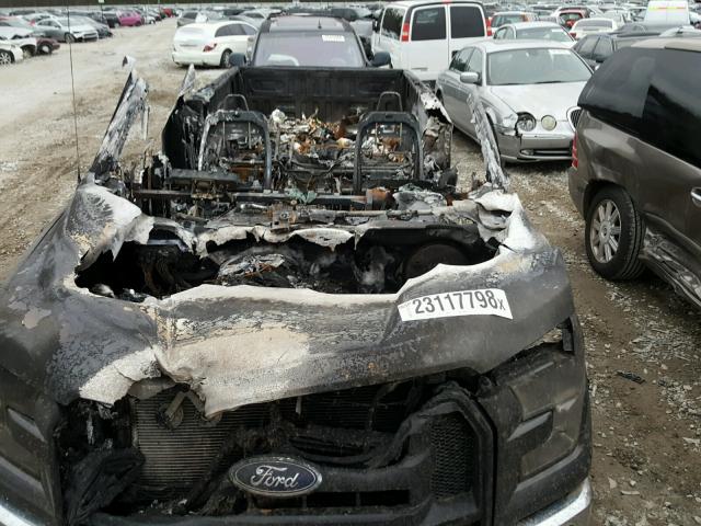 1FTEX1C8XHKC76274 - 2017 FORD F150 SUPER BURN photo 10