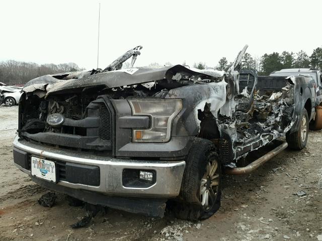 1FTEX1C8XHKC76274 - 2017 FORD F150 SUPER BURN photo 2