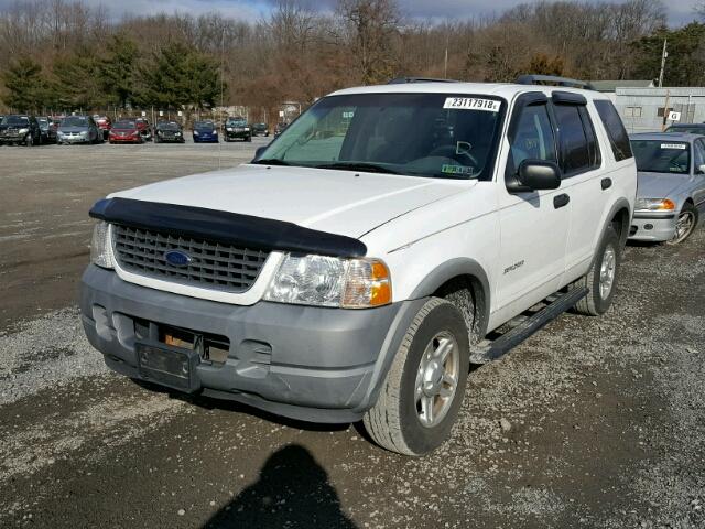 1FMZU72K42UD66487 - 2002 FORD EXPLORER X WHITE photo 2