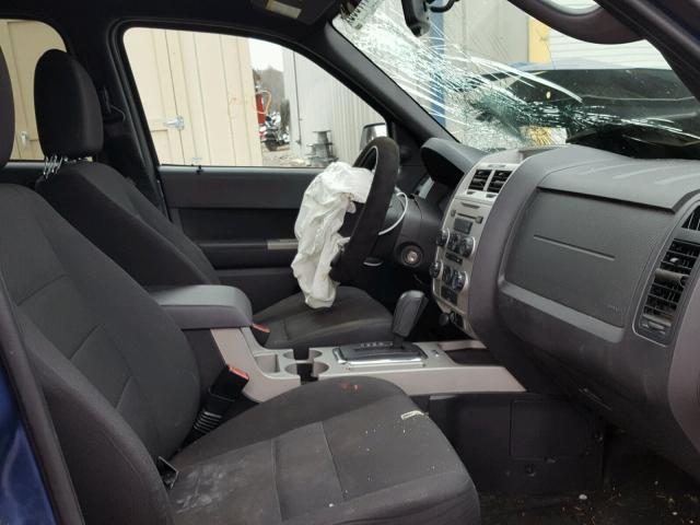 1FMCU03G19KA22516 - 2009 FORD ESCAPE XLT BLUE photo 5