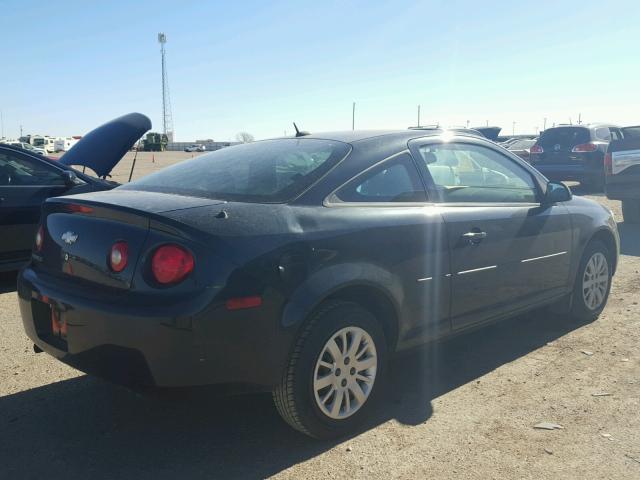 1G1AD1F57A7181407 - 2010 CHEVROLET COBALT 1LT BLACK photo 4