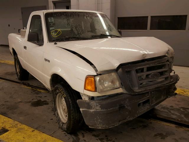 1FTYR10DX5PA35502 - 2005 FORD RANGER WHITE photo 1