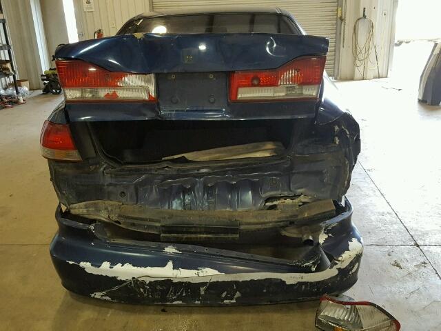 JHMCG56611C013453 - 2001 HONDA ACCORD EX BLUE photo 9