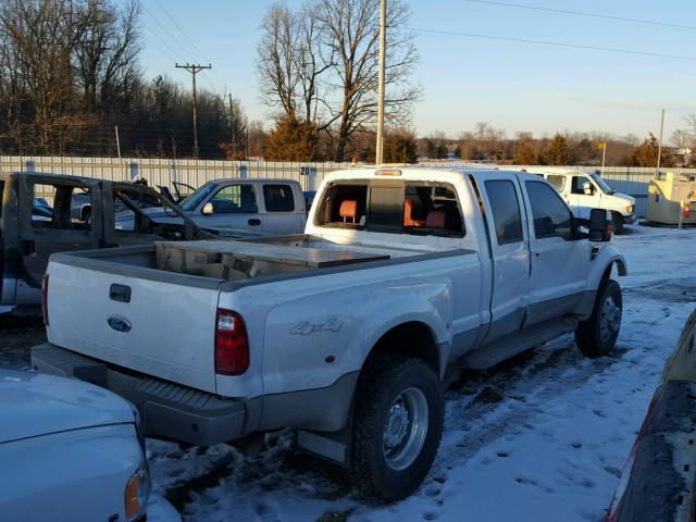 1FTXW4DR6AEA25955 - 2010 FORD F450 SUPER WHITE photo 4