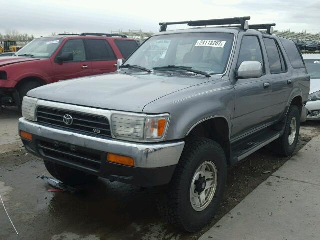 JT3VN39W6P0098854 - 1993 TOYOTA 4RUNNER SILVER photo 2