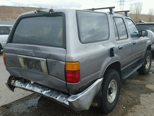 JT3VN39W6P0098854 - 1993 TOYOTA 4RUNNER SILVER photo 4