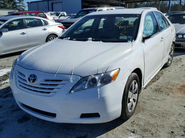 4T1BE46K99U901332 - 2009 TOYOTA CAMRY BASE WHITE photo 2