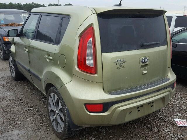 KNDJT2A69D7616299 - 2013 KIA SOUL + GREEN photo 3