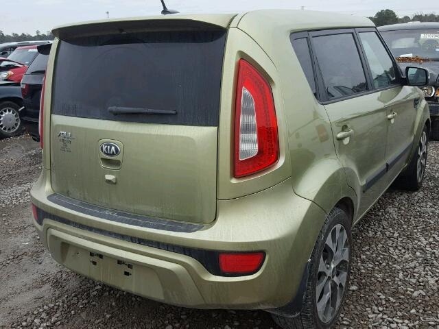 KNDJT2A69D7616299 - 2013 KIA SOUL + GREEN photo 4