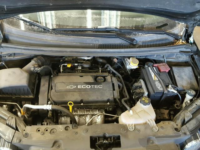 1G1JA5SH1C4110224 - 2012 CHEVROLET SONIC LS შავი ფოტო 7