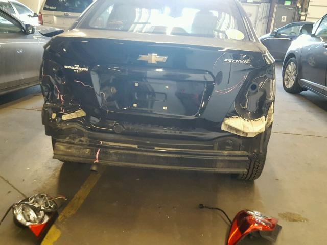 1G1JA5SH1C4110224 - 2012 CHEVROLET SONIC LS შავი ფოტო 9