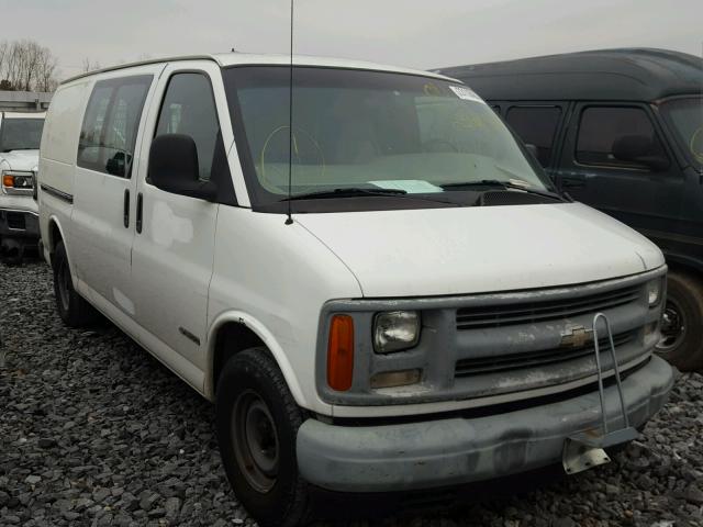 1GCEG15M411187631 - 2001 CHEVROLET EXPRESS G1 WHITE photo 1