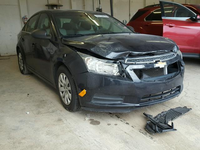 1G1PC5SH6B7199533 - 2011 CHEVROLET CRUZE LS BLACK photo 1