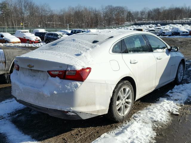 1G1ZE5ST3GF234727 - 2016 CHEVROLET MALIBU LT WHITE photo 4