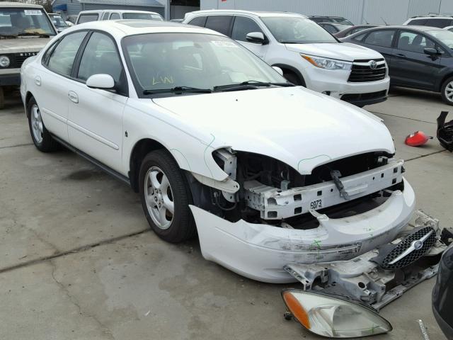 1FAFP55292G245165 - 2002 FORD TAURUS SES WHITE photo 1