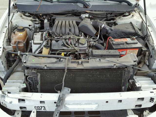 1FAFP55292G245165 - 2002 FORD TAURUS SES WHITE photo 7