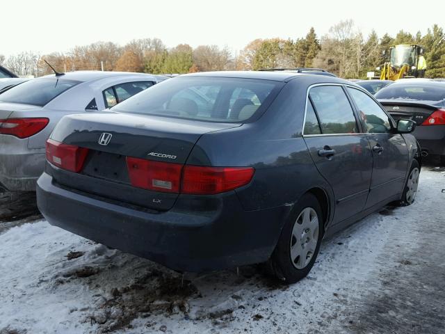 1HGCM564X5A127026 - 2005 HONDA ACCORD LX GREEN photo 4